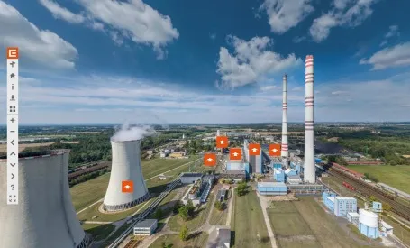 Elektrárna a teplárna Dětmarovice není povodní zasažena, je připravena nadále dodávat teplo a elektřinu. ČEZ Teplárenská pomůže Bohumínu čerpadly