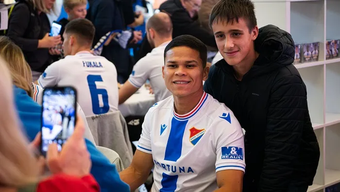 Autogramiáda Baníku přilákala tisícovky fanoušků