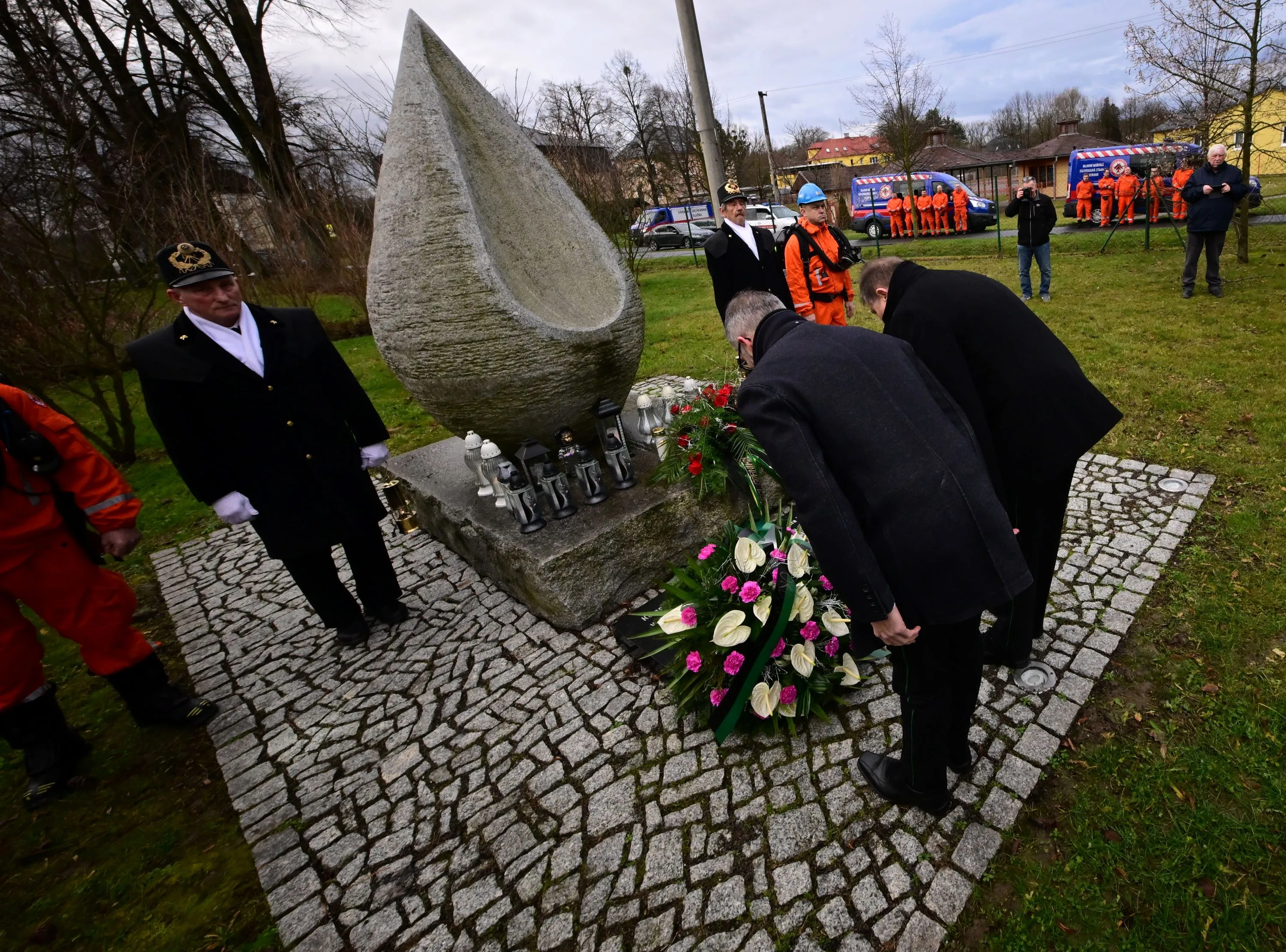 Zástupci OKD uctili památku třinácti obětí důlního neštěstí z prosince 2018