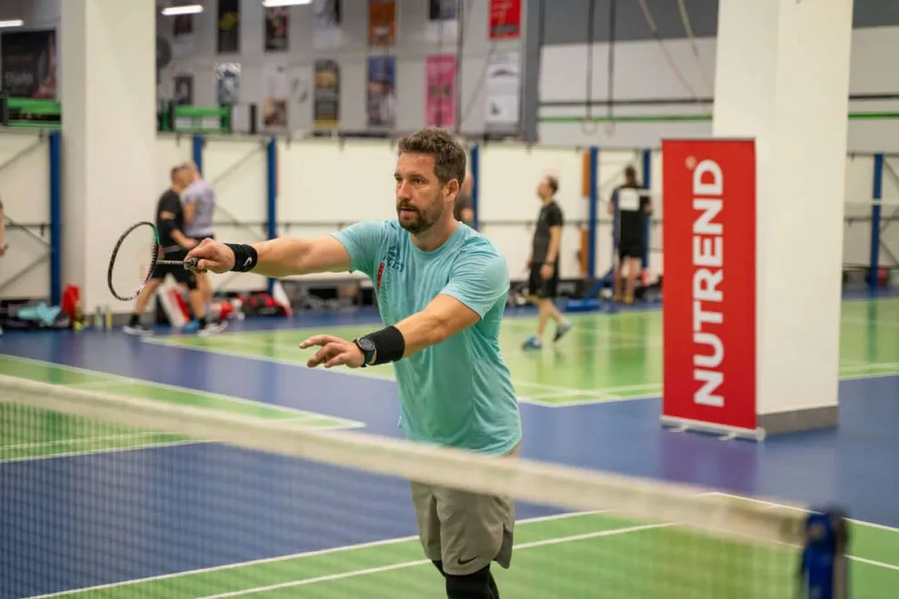 Novoroční Fit Cup badmintonový turnaj čtyřher ve Fitparku