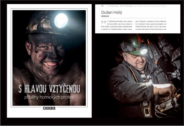 S hlavou vztyčenou. OKD představila knihu o hornických profesích