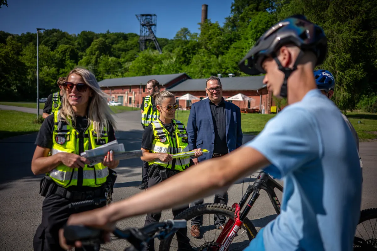 Městská policie Ostrava intenzivně podporuje bezpečnost cyklistů