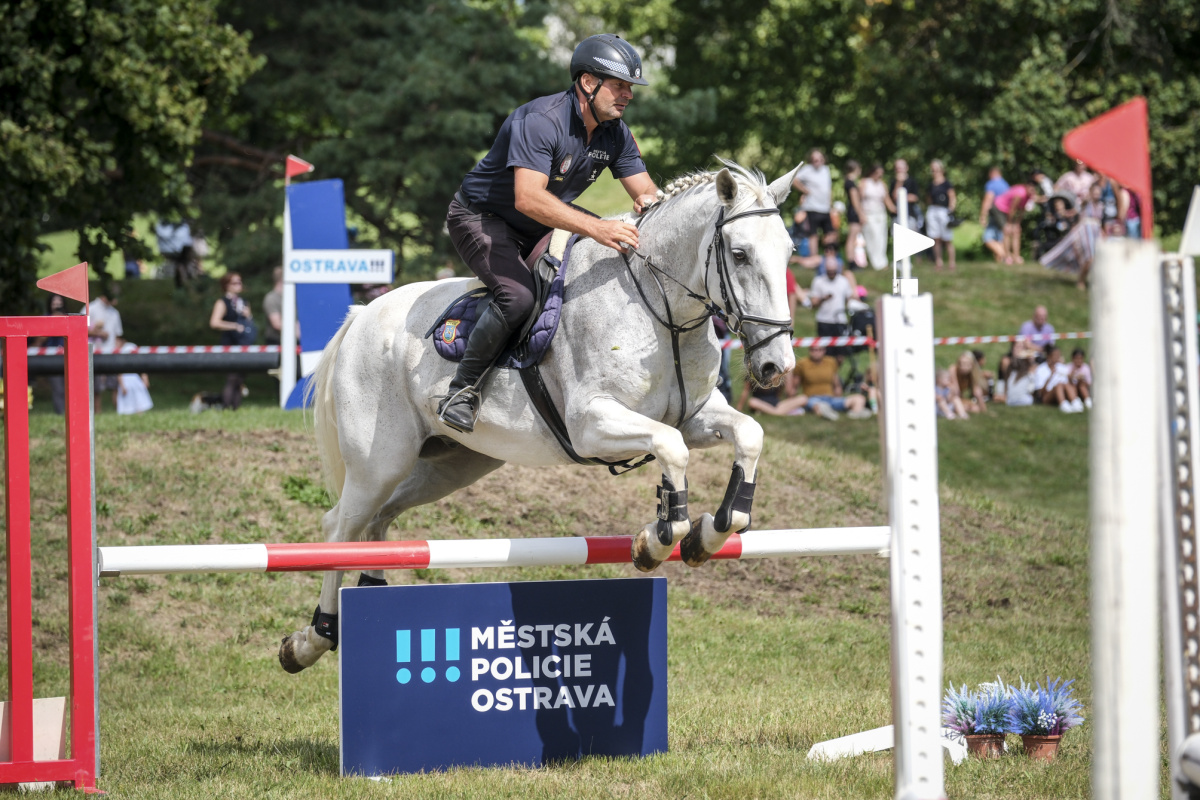 Foto: Mezinárodního setkání jízdních policií. Autor: MP Ostrava