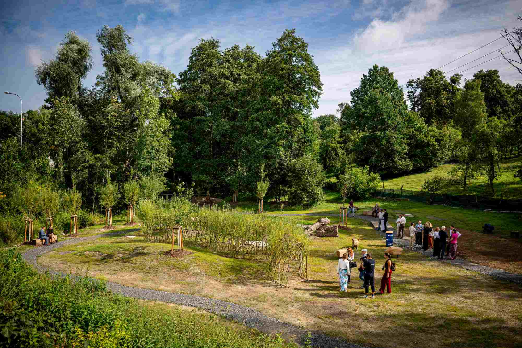 Nový park v ostravských Radvanicích byl dokončen
